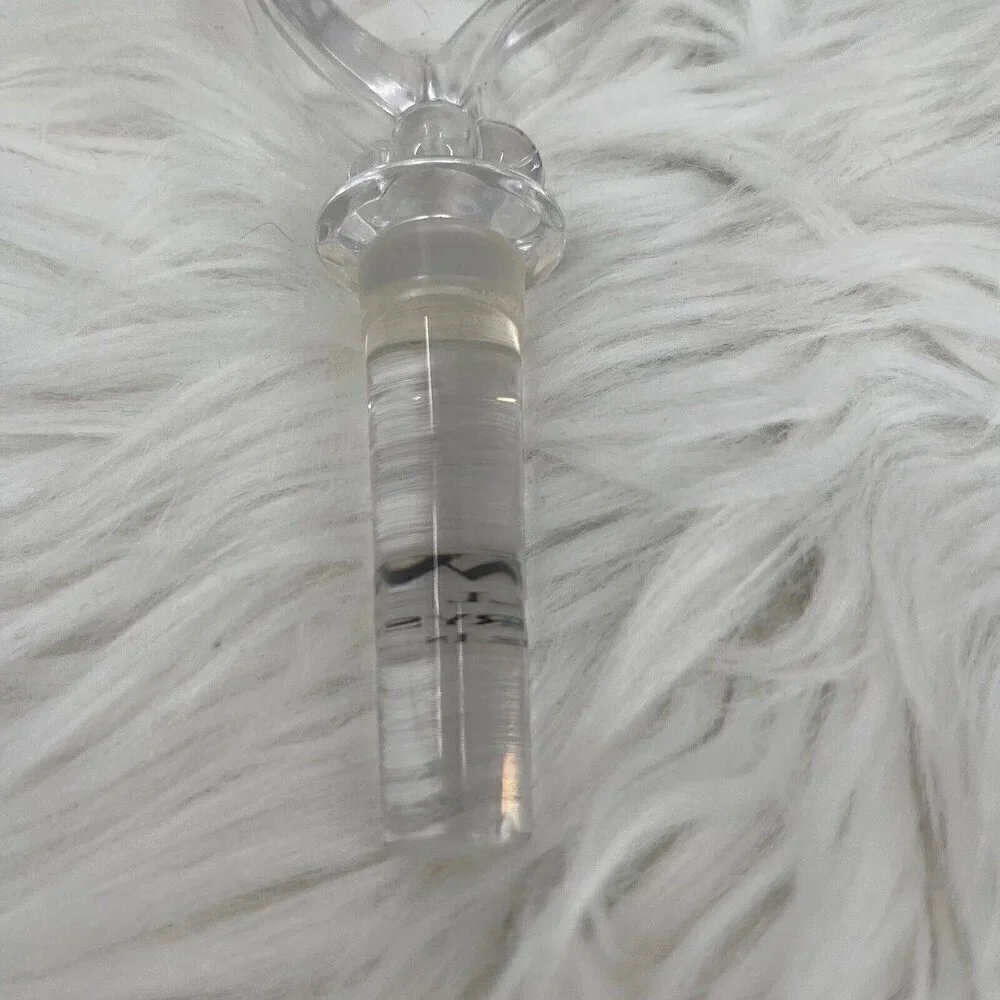 TOWLE Crystal Glass Open Heart Wine Bottle Stopper Austria
